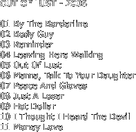 OUT OF LUST - 2006